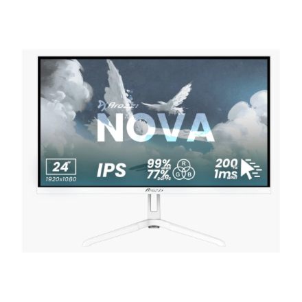 Arozzi | Nova | 24 " | IPS | QHD | 16:9 | 200 Hz | 1 ms | 2560 x 1440 pixels | 300 cd/m² | HDMI ports quantity 2 | Forest Green