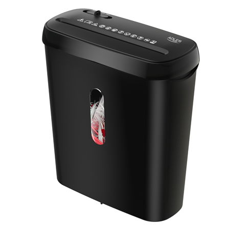 Paper Shredder | AD 1039 | Black | 8 L | 70 dB | Strip-cut