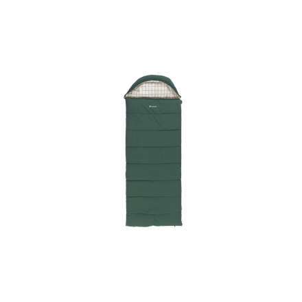 Outwell Camper Prime | Sleeping Bag | 235 x 90 cm | 2-way L-shape open-end with auto lock