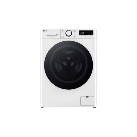 LG | Washing machine with dryer | F4DR510S0W | Energy efficiency class A/D | Front loading | Washing capacity 10 kg | 1400 RPM | Depth 57 cm | Width 60 cm | Display | LED | Drying system | Drying capacity 6 kg | Steam...