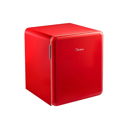 Midea Refrigerator | MDRD86SLE32 | Energy efficiency class E | Free standing | Larder | Height 50 cm | Fridge net capacity 47 L | 41 dB | Red