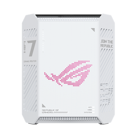 Asus | ROG Strix GS-BE7200 | WiFi 7 Dual Band Gaming Router | 802.11ax | 1376+5764 Mbit/s | Ethernet LAN (RJ-45) ports 4 | Mesh Support Yes | MU-MiMO Yes | Antenna type Internal | No mobile broadband