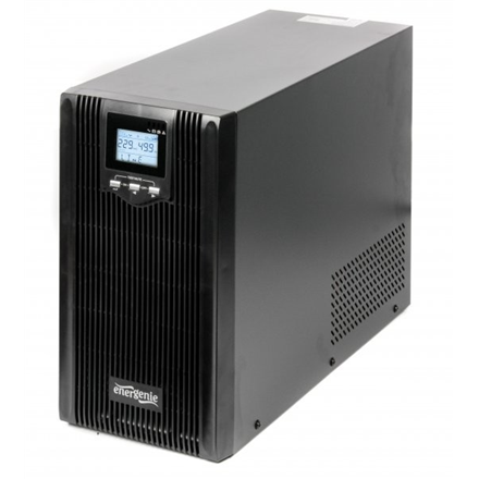 EnerGenie | 3000VA pure sine wave UPS | EG-UPS-PS3000-01 LCD display, USB, | 2400 W | Tower