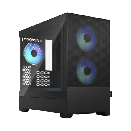 Fractal Design | Pop Mini Air RGB | Side window | mATX, Mini ITX | ATX | Black TG Clear Tint