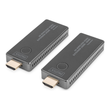 Digitus | 4K Wireless Video Extender, 30 m (HDMI - HDMI) | DS-55323 | Black/Silver