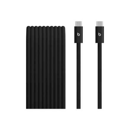 Apple 240W USB-C to USB-C Braided Cable (3 m ) - Bolt Black | Apple