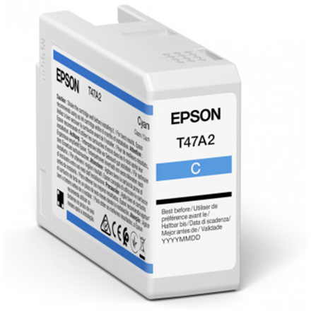 Epson UltraChrome Pro 10 ink | T47A2 | Ink cartrige | Cyan