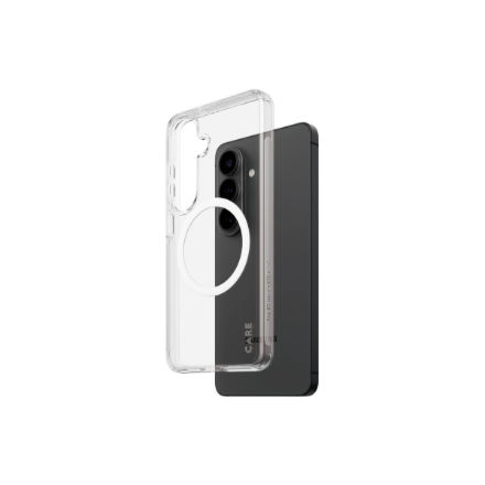 CARE by PanzerGlass Urban Explorer Case Transparent w. White Qi Samsung New Galaxy S26 | PanzerGlass