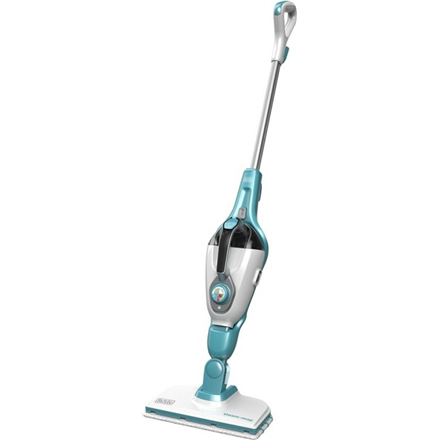 BLACK & DECKER 9in1 Steam cleaner | FSMH1351SM-QS | Power 1300 W | Water tank capacity 0.5 L | Teal/White