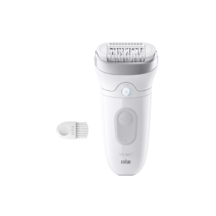 Braun Silk-épil 7 SE7-000 Epilator, Wet & Dry, White/Grey