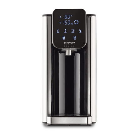Caso HW 666 Inox | Turbo Hot Water Dispenser | Electric | 2200-2600 W | 2.7 L | Plastic/Stainless Steel | Stainless steel/Black