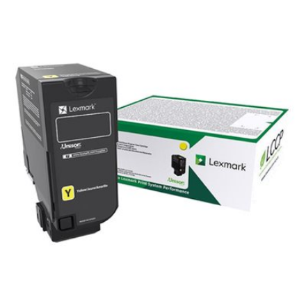 Lexmark CS725 Yellow Return Programme 12K Toner Cartridge | Lexmark 74C2HY0 | CS725 12K Toner Cartridge | Toner Cartridge | Yellow