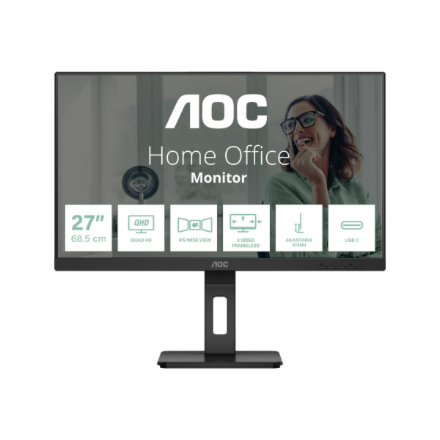 AOC | Q27P3CV | 27 " | IPS | 100 Hz | 4 ms | 2560 x 1440 pixels | 350 cd/m² | HDMI ports quantity 2 | Black