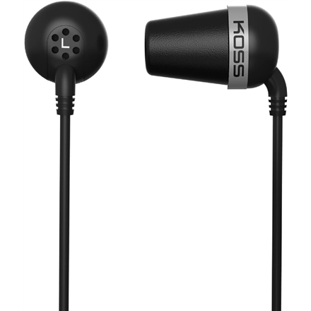 Koss | Headphones | The Plug | Wired | In-ear | Black | Noise canceling