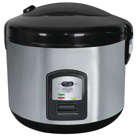 Adler | AD 6406 | 1000 W | Stainless steel/Black