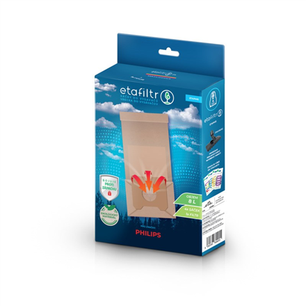 ETA Dust bags for AEG, Electrolux and Philips vacuum cleaners | ETAPHI5 | 4 pc(s) | Brown