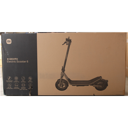 SALE OUT. Xiaomi Electric Scooter 6 GL | Xiaomi 24 month(s) | DAMAGED PACKAGING, DEMO