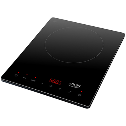 Adler | Hob | AD 6513 | Number of burners/cooking zones 1 | LCD Display | Induction | Black