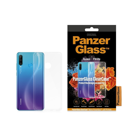 PanzerGlass | ClearCase | 0199 | Back cover | Huawei | Huawei P30 lite | Plastic | Transparent | Anti-yellow coating, Glass do not turn yellow. Fits right over the buttons for easy use. Full access to all functions. E...