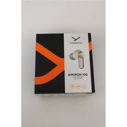 SALE OUT. Beyerdynamic Amiron 100 cream TWS Earphones with charging case, 5 pairs of eartips and USB cable | SALE OUT. Beyerdynamic True Wireless Earphones | Amiron 100 | Built-in microphone | Bluetooth | ANC | Cream...