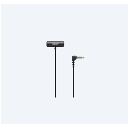 Sony | Compact Stereo Lavalier Microphone | ECM-LV1 | The ECM-LV1 is equipped with miniature omnidirectional mic capsules that capture clear, high-quality sound from any direction; Compact and inconspicuous, it can be...