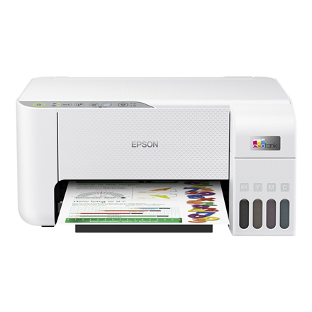 Epson | Multifunctional Printer | EcoTank L3276 | Inkjet | Colour | 3-in-1 | A4 | Wi-Fi | White