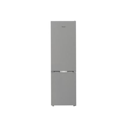 Whirlpool Refrigerator | WHK 25404 XP4E | Energy efficiency class E | Free standing | Combi | Height 203.5 cm | No Frost system | Fridge net capacity 249 L | Freezer net capacity 106 L | 37 dB | Silver
