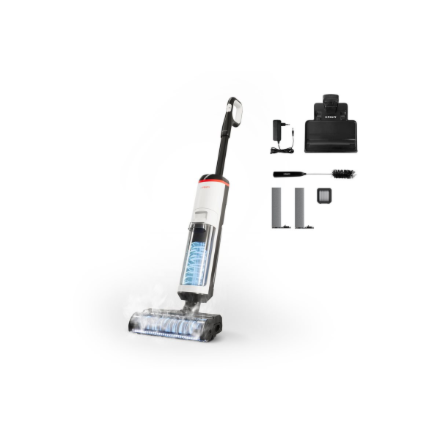 Polti Cordless Steam Cleaner | RollySteam WD30C | Power 450 W | Water tank capacity 0.6 L | White/Black