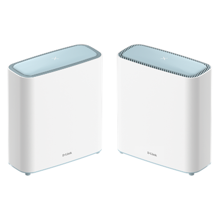 D-Link | EAGLE PRO AI AX3200 Mesh System | M32-2 (2-pack) | 802.11ax | 2402+300 Mbit/s | 10/100/1000 Mbit/s | Ethernet LAN (RJ-45) ports 2 | Mesh Support Yes | MU-MiMO Yes | No mobile broadband | Antenna type Embedded...