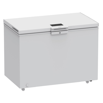 Whirlpool Freezer | W3RHS30DW | Energy efficiency class D | Chest | Free standing | Height 85 cm | Total net capacity 308 L | White | Display