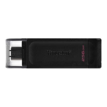 Kingston | USB Flash Drive | DataTraveler 70 | 256 GB | USB Type-C | Black