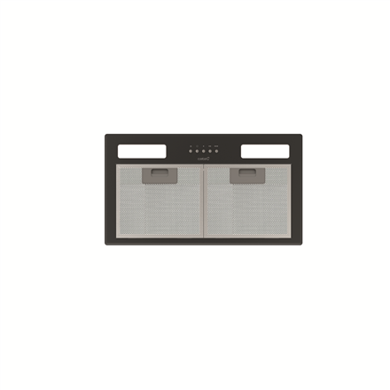 CATA | Hood | GT-PLUS 45 BK /M | Canopy | Energy efficiency class C | Width 60 cm | 645 m³/h | Mechanical control | LED | Black