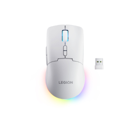 Lenovo Accessories Legion M220 Wireless RGB Gaming Mouse - Glacier White | Lenovo