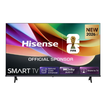 Hisense TV | 40A4S | 40 | Smart TV | VIDAA Smart OS | FHD | Black