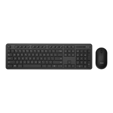 Asus CW100 | Keyboard and Mouse Set | Wireless | US-ENG | Black