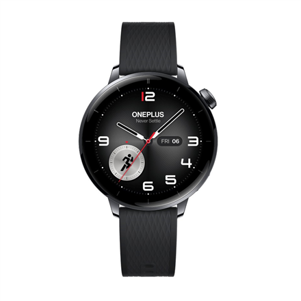 OnePlus | Watch 3 (43mm) | Smart watch | GPS (satellite) | AMOLED | 1.32" | Black Steel