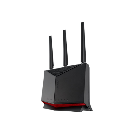 Asus | Wireless Wifi 7 Dual Band Gigabit Router | RT-BE86U | 802.11be | 6800 Mbit/s | Ethernet LAN (RJ-45) ports 5 | Mesh Support Yes | MU-MiMO No | 4G/5G | Antenna type External/Internal | 2