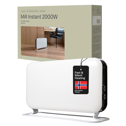 Mill | Heater | SG2000MEC | Convection Heater | 2000 W | Number of power levels 3 | Suitable for rooms up to 5-20 m² | White | N/A