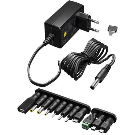 Goobay Universal Power Supply 5-15V, Max. 36W, 2.4A | 74436