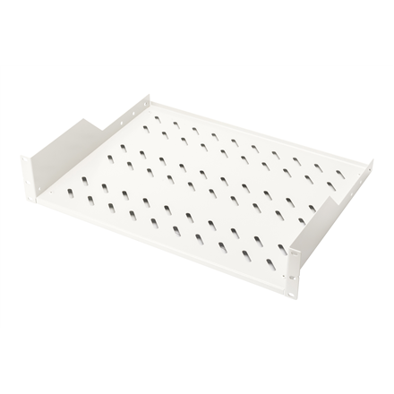 Digitus | Fixed Shelf for Racks | DN-97610 | Perfect for storage of components which are not 483 mm (19”) suitable; Slim design which takes space of 2 height units; Easy and quick to mount or dismount; Load capacity:...