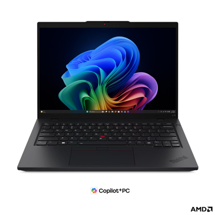 Lenovo ThinkPad L14 G7 AMD | Black | 14 " | IPS | WUXGA | 1920 x 1200 pixels | Anti-glare | AMD Ryzen AI 5 | 430 | 16 GB | SODIMM DDR5 | Solid-state drive capacity 512 GB | AMD Radeon 840M Graphics | Windows 11 Pro |...