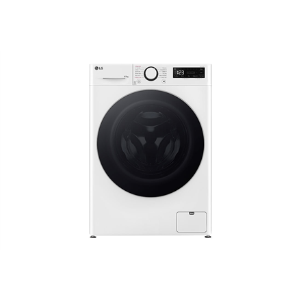 LG | Washing machine with dryer | F2DR509S1W | Energy efficiency class A | Front loading | Washing capacity 9 kg | 1200 RPM | Depth 47.5 cm | Width 60 cm | Display | Rotary knob + LED | Drying system | Drying capacity...
