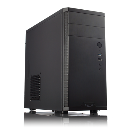 Fractal Design | CORE 1100 | Micro ATX | ATX PSUs, up to 185mm if a typical-length optical drive is mounted | Black
