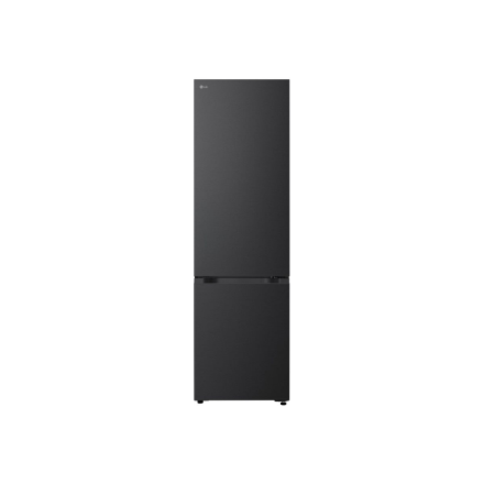 LG Refrigerator | GBBS726CEV | Energy efficiency class C | Free standing | Combi | Height 203 cm | Fridge net capacity 262 L | No Frost system | Freezer net capacity 113 L | Display | 34 dB | Essence Black Steel
