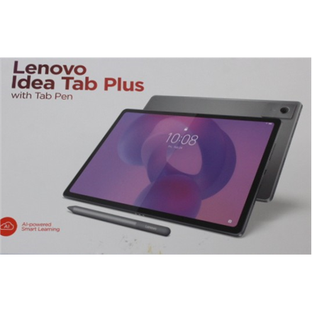 SALE OUT. Lenovo Tab Plus 12.1 2.5K Touch MediaTek Dimensity 6400/12GB/256GB/ARM Mali-G57/Android 15/Luna Grey/2Y Warranty | SALE OUT. | Lenovo Idea Tab Plus Wi-Fi (w/o power adapter) | ZAG70004SE | 12.1 " | Luna Grey...