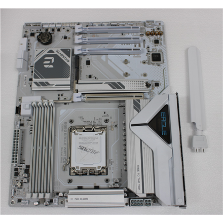 SALE OUT. Gigabyte B850 EAGLE WF7 ICE | Processor family AMD | Processor socket AM5 | Number of SATA connectors 4 | USED, REFURBISHED, WITHOUT ACCESSORIES, ONLY BACK PANEL, AND ANTENA INCLUDED