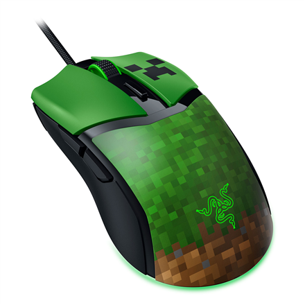 Razer | Gaming Mouse | Cobra | Optical Mouse Switches Gen-3 | Minecraft Edition