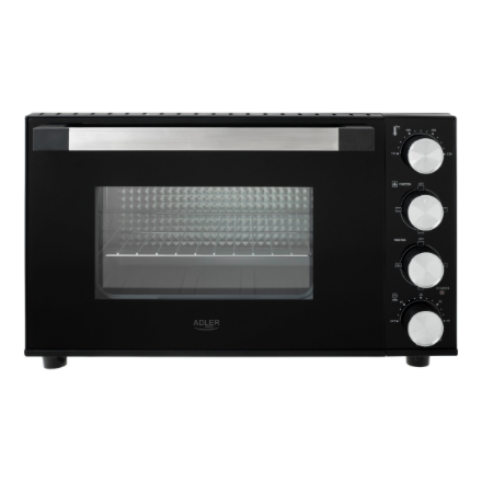 Adler AD 6031 Electric oven, 30 L, Black