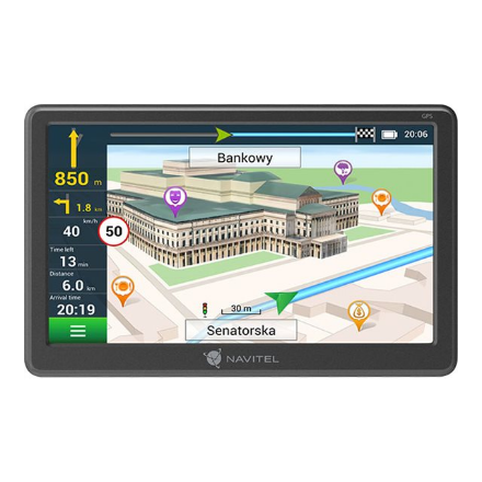 Navitel | GPS Navigator With a Magnetic Mount | E707 Magnetic | GPS (satellite) | 800 x 480 | Maps included