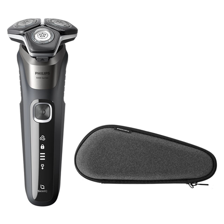 Philips | Shaver | S5887/30 | Operating time (max) 60 min | Wet & Dry | Lithium Ion | Charcoal Gray